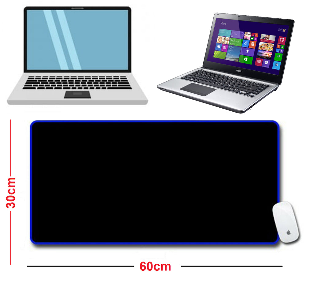 2X Extra Large XL Gaming Mouse Pad Mat for PC Macbook Laptop Anti-Slip 60Cmx30Cm